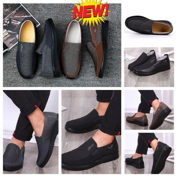 Modelo Diseñador formal GAI Deporte Zapato de vestir Hombre Negro Marrón Zapato Punta Punta Fiesta Banquete Traje Hombres Zapatos de diseñador de tacón de negocios EUR 38-50 Clásico suave