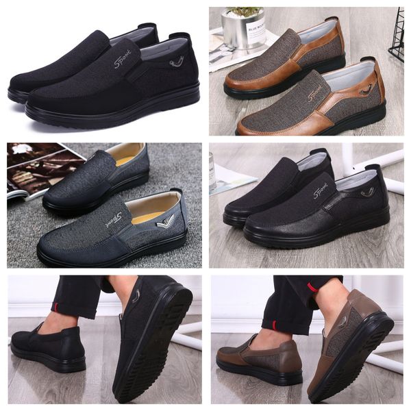 Modelo Diseñador formal GAI Deporte Zapato de vestir Hombre Negro Marrón Puntos de zapato Punta redonda Traje de banquete para fiesta Zapatos de diseñador de tacón de negocios para hombre EUR 38-50 Clásico suave