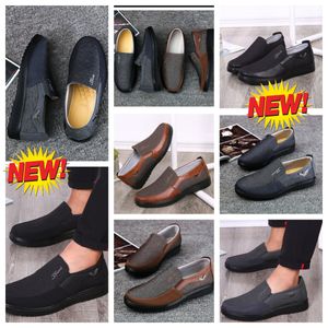 Modèle concepteurs formels Gai Man Black Shoes Point Toes Banquets Party Suit Mens Business Talons Designer Chaussures respirantes 38-50 Soft