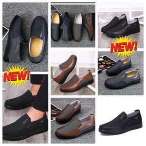 Modèle concepteurs formels Gai Man Black Shoes Point Toes Banquets Party Suit Mens Business Heelrs Designers Breathable Shoe 38-50 Softs