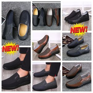 Modelo Diseñadores formales GAI Hombre Zapatos negros Punta del pie traje de banquete para fiesta Hombres Diseñador de tacón de negocios Zapatos transpirables EUR 38-50 suave