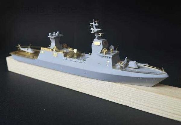 Juego de modelos 1/700, kits de Hobby, Marina israelí Sa'ar 6 Class Corvettes Magen Frigate, modelo de barco, kits de bricolaje con piezas de PE HKD230706