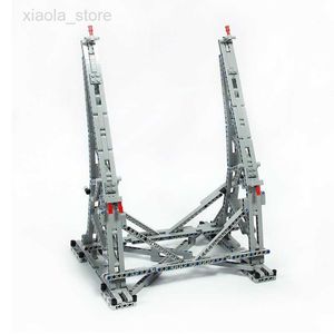 Model Set Destroyer Ship 0501 7541Pcs Model Compatibel 75192 Met Verticale Display Stand Beugel Bouwsteen Baksteen Chrismas Geschenken Speelgoed HKD230706