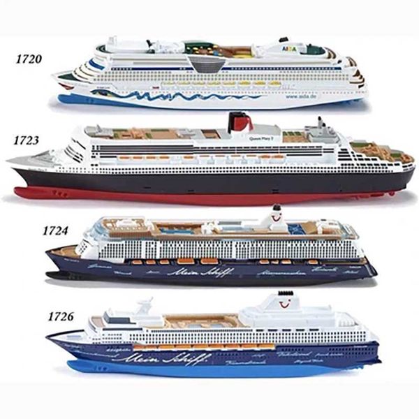 Modèle de modèle Diecast 1/1400 Luxury Cruise Dinner Tourist Ship Simulator permet un modèle Collectable Toys S2452196