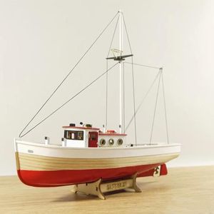 Modèle Set Version Kit de modèle de bateau pour débutant Échelle 166 Modèle de bateau Naxox Kit de montage de puzzle bricolage Manuels en anglais détaillés 230625