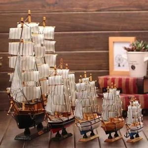 Modèle Set en bois Modèle de voilier avec décoration de navire de pirate de perle noire noire peu profonde.