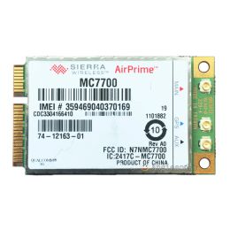 Modems Déverrouillé MC7700 LTE GPS HSPA 3G 4G PCIE WWAN MODULE CARTE 100 Mbps sans fil pour ordinateur portable