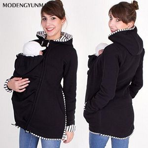 MODENGYUNMA MADERNITY COATS Winterjas voor zwangere vrouwen bovenkleding Lange mouw Solid Breng Kinder Outfits Kledingjacks