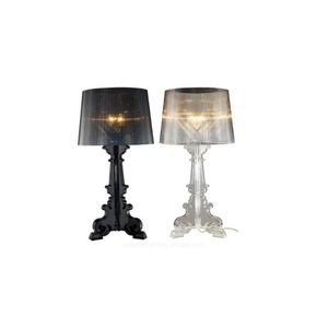 Acrylique Kartell Bourgie Table Lampe de chevet Light Light For Bedroom Reading Living Room