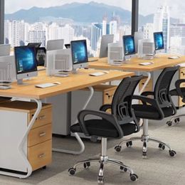 Silla de oficina moderna ajustable ruedas móvil Vuelas ergonómica silla de oficina acrílico giratriz de la oficina muebles de oficina