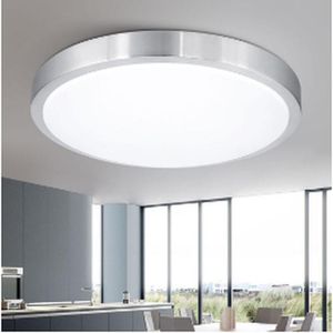 Moderne en eenvoudige LED -slaapkamer plafondlamp rond aluminium rand gangpad keuken badkamer balkon verlichtingslichten