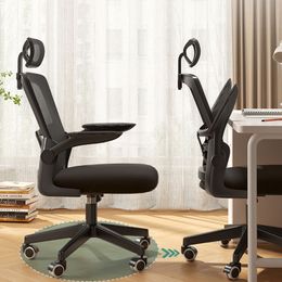 Modern de soporte de apoyo de la oficina Ruedas ergonómicas Mango ergonómico Silla giratoria suave móvil cómodo sillas de playa muebles de oficina