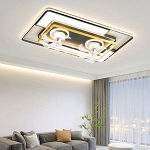 Lampes de plafond modernes pliage de chambre à coucher avec lumière LED et plafond de commande pour l'éclairage du salon