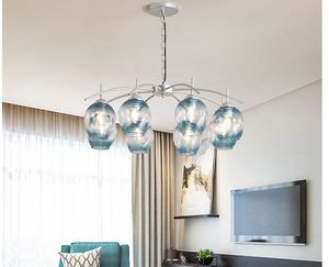 Moderne kroonluchter voor woonkamer slaapkamer woondecoratie indoor verlichtingsarmaturen opknoping lampen ontwerp kunst creatief licht metaal