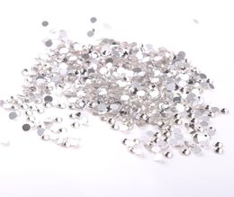 Moderne goedkope heldere kleur SS12 1440 stks Flat Back Non Fix Rhinestones for Nails Safe Packaging and Fashion Decoration2425226