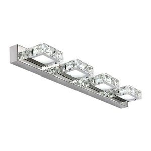 Cristal moderne LED miroir lumières créatives de la salle de bain de la salle de bain de la salle de bain de salle de bain d'aspiration murale dressing lampe murale