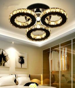 Modern Crystal Rings Ceiling Lights Lamp Ceiling Luminaire Plafonnier for Living Room Led Lustres Indoor Home Decor Lights MYY9246239