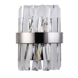 Moderne Crystal Wall Lamp Blaker LED Binnenverlichting Fixtures voor Home Decor Slaapkamer Badkamer Corridor Mirror 210724