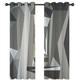 Moderne gordijnen Creativiteit Raamgordijn Decoratie Woonkamer Slaapkamer Keuken Gordijnen Drapes 3D Geprinte Kamer Cortinas