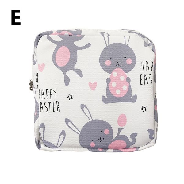 Rangement de serviette de serviette hygiénique de style mignon moderne Sac de maquillage fille de fille de grande capacité étanche et pas facile à nettoyer