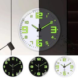 Reloj de diseño moderno Tiempo de viaje luminoso Escritorio preciso para sala de estar Biblioteca de estudio de dormitorio de cocina 240514