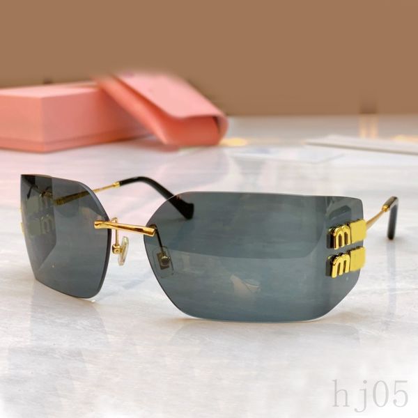 Gafas de sol de diseño moderno Pasarela Nuevas gafas de sol de moda Hombres Gafas de sol elegantes y elegantes para mujeres Individualidad Regalos delicados Adornos para Mather HJ029 G4