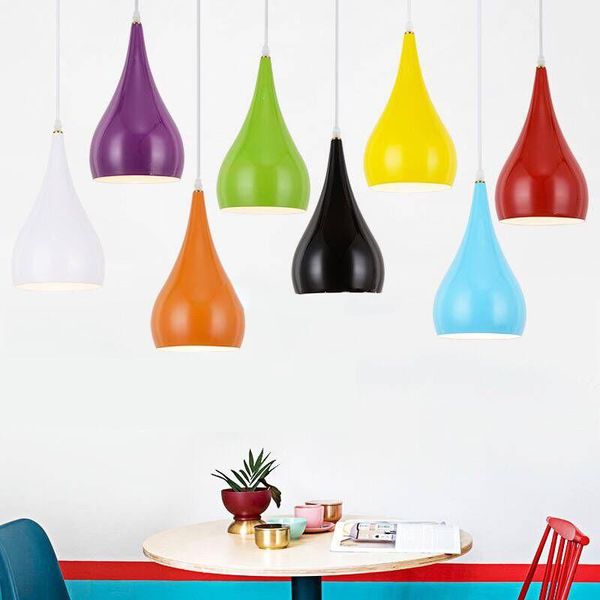 Comedor moderno luces para el hogar lámpara minimalista colgante iluminación habitación decoración interior Lamparas LED restaurante Ctsss