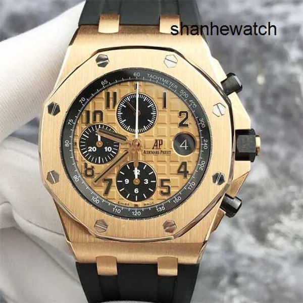 Montre AP de mode moderne Epic Royal Oak Offshore Series pour hommes 26470OR Fonction de synchronisation d'affichage de la date Montre mécanique automatique 42 mm 26470OR Watch