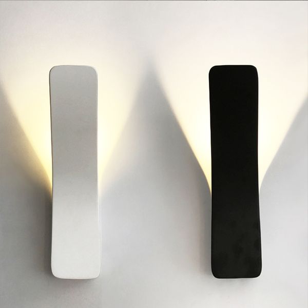 Moderna lámpara de pared de hierro para mesita de noche, luces de tocador para sala de estar, iluminación para lámparas de pared para el hogar, AC85-265V