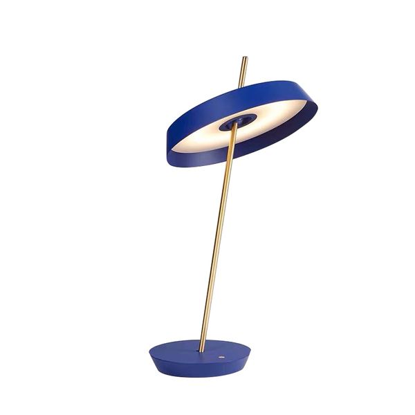 Moderne Flexible Lampe De Bureau Design Créatif Rotatif En Métal Led Table Lumière Salon Chambre Étude Bureau Décoration Tactile Lampes