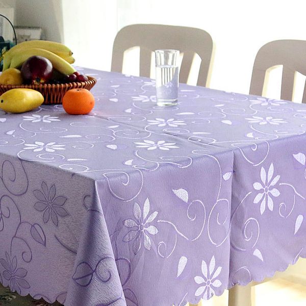 Tapa de mesa de hoja de flores moderna cubierta a prueba de polvo decoración de café mesa de comedor para la fiesta en el hogar tela de fotografía toalha de mesa
