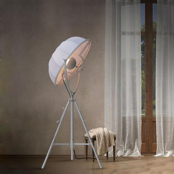 Lámpara de pie moderna con adornos Fortuny, forma de satélite ajustable, luz de estudio Po, lámpara de pie para sala de estar, Metal234s