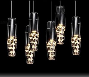 Modern Glass Wind LED Kroonluchters Nordic Hanging Fixtures Home Deco Luster Pendenteu-armatuur AC110-260V