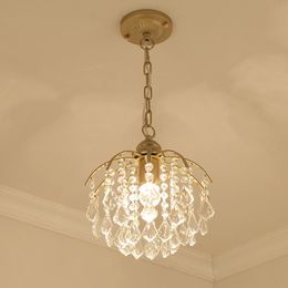 Candelabro de cristal dorado moderno de lujo, lámpara led con bombilla E27, candelabros de iluminación led para sala de estar, lámparas de araña con brillo led