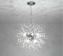 Moderne hangende lampen Kristallen restaurantlicht Kroonluchters Chroom Gouden hangkroonluchter G9 LED-verlichtingsglans voor woonkamer
