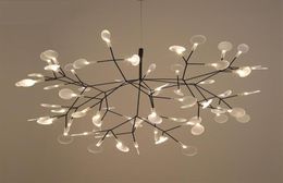 Modern Herachum Treum Leaf Pendant Licht Led Lamp Suspensie Lampen Woonkamer Art Bar Iron Restaurant Huisverlichting AL12181I705511697987