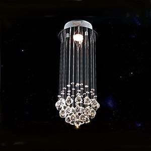 Moderne K9 Crystal kroonluchter kroonluchter Kroonluchter verlichting spiraaldruppel kristallen verlichting kroonluchters traplichten voor trap