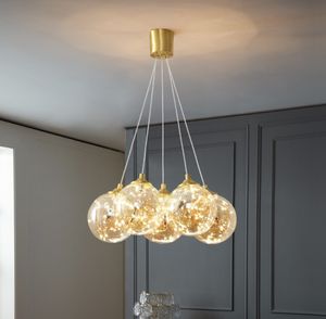 Modern Led plafond kroonluchters lampen voor eetkamer creatieve ronde hanglampen luxe indoor lampen huis