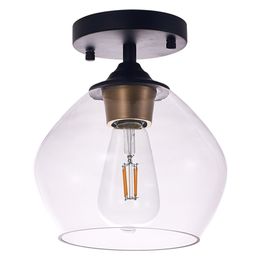 Moderne Led Plafonnier Accueil Luminaires Lampes 85-265V Pour Salon Chambre Cuisine Plafonniers 20cm de profondeur et 22.5cm de haut