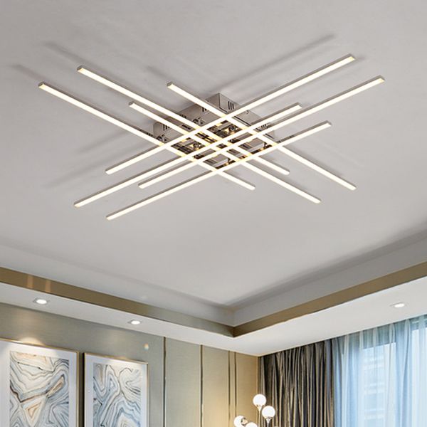 Plafonnier led moderne plafonniers pour la maison salon chambre éclairage à la maison luminaires en aluminium AC85-265V plafonnier