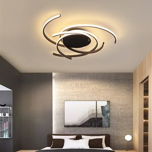 Moderne LED plafondlamp aluminium kroonluchter verlichting voor woonkamer slaapkamer kinderen babykamer