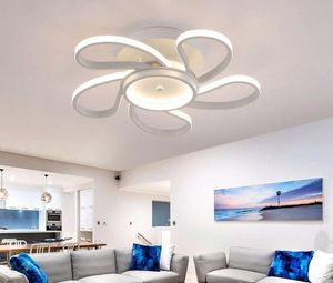 Moderne LED-plafondverlichting Aluminium plafond kroonluchter verlichting 3/5/6 hoofden voor woonkamer slaapkamer foyer