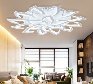 Moderne LED Plafondverlichting voor Woonkamer Keuken Slaapkamer Kinderkamer Dimbare Lamp Art Deco-armatuur met afstandsbediening Myy