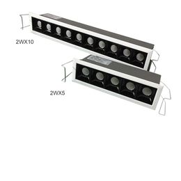 Moderne led-downlighters lineaire plafondinbouwspots voor binnen dimbaar 20W 30W uniform lichtgevend armatuur kleine straal 15 30 hoog 309i