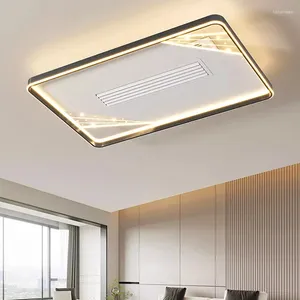 Lampe à LED moderne avec ventilateur de plafond sans lames pour enfants chambre à distance ventilateurs de télécommande