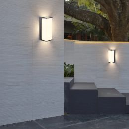 Moderne LED Buiten Wall Light Waterdichte IP65 Balkon Tuinheklampen Outdoor Pora Licht Buiten Wall Lamp 110V 220V