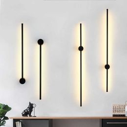 Moderne LED-wandlamp voor slaapkamer nachtkastje decoratie wandlamp woonkamer eetkamer dimbaar binnenverlichting minimalistisch licht 210724
