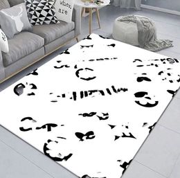 Alfombra moderna y ligera de lujo, mesita para café de sala de estar, alfombra para el hogar, dormitorio, alfombras junto a la cama