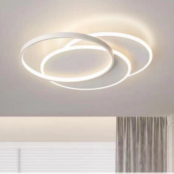 Luz de techo de iluminación moderna accesorios de luz para el comedor viviente dormitorio de iluminación interior Efecto de la estrella de la estrella lámpara de hogar