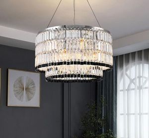 Moderne Woonkamer K9 Crystal Kroonluchter Luxe Villa Designer Lamp Transparant Crystal Lamp